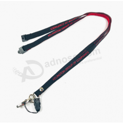 China Supply Characteristic Printing Thin Lanyard With Breakaway