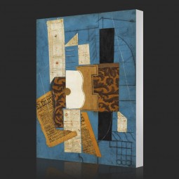 No, cx006 guitarra picasso, artes abstractas de la pintura al óleo para la venta, pintura decorativa del hotel del dormitorio de la sala de estar