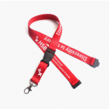 Afneembare lanyard voor kantoorgebruik met plastic accessoires