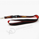공장 직접 판매 안전 인쇄 수 놓은 lanyards