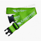 Breitseiten-Pack-Hals-Lanyards gewebtes Polyester-Lanyard
