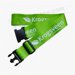 Breitseiten-Pack-Hals-Lanyards gewebtes Polyester-Lanyard