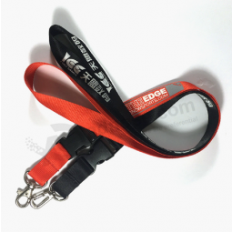 Universal Sublimation benutzerdefinierte niedrigen Preis abnehmbare Polyester Lanyard