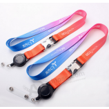 Easy To Use Tubular Disconnectable Nylon Yoyo Lanyards