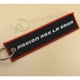 Atacado personalizado bordado tripulação bagagem bagagem tags
