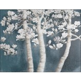 B132 benutzerdefinierte gemalt handgemalten Baum, TV Hintergrund Wand Tinte Malerei
