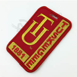 Cheap custom design embroidery patch card set