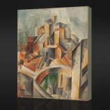 Nee, cx025 het reservoir, horta de ebro olieverfschilderij voor woondecoratie