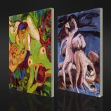 Nee, cx031 het menselijk lichaam kunst aan de muur home goederen kunst aan de muur canvas schilderij voor bed kamer huis cafe hotel