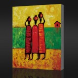 Nee, cx034 kunst aan de muur decoratie tribale cultuur abstracte olieverf