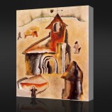 Nee, cx043 fabriek prijs romantische rijm abstracte olieverf voor kunst aan de muur