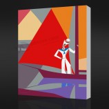 Nee, cx045 fabrikant direct modern geometrisch beeld abstracte olieverfschilderij decoratie