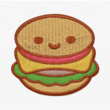 Schöne hambuger patches stickerei essen patch abzeichen