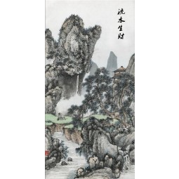 B183 Tuschemalerei der traditionellen chinesischen Malerei für Hauptdekoration