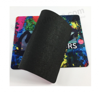 Natural rubber backing non-slip custom Gaming Mouse Pad