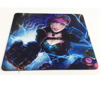 Wholesale natual rubber printed game mouse pad