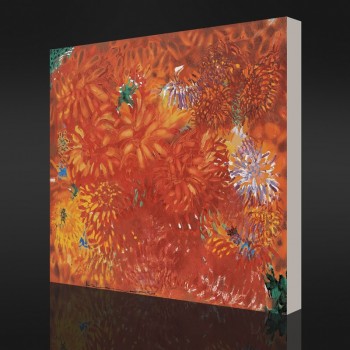 No, cx055 цветной ритм масляной живописи настенный рисунок картины домашнего декора на холсте для обложки
