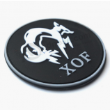 Garment accessories pvc patches 3d silicone garment label clothing label