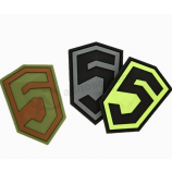 Fashion design clothing brand pvc logo patch