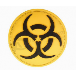 Coudre sur des marques de marques privées patches 3d logo vêtement souple en caoutchouc PVC étiquettes