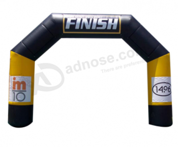 Advertising inflatable finish line sports arch way