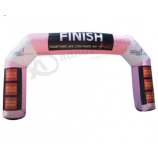Outdoor promotional inflatable arch entrance finished and start