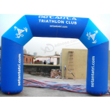 Promotional advertising logo football soccer gate arch