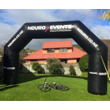 Vente chaude grand arc de course gonflable arc