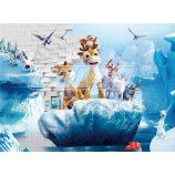 A259 hert kunst aan de muur schilderij tv achtergrond decoratie