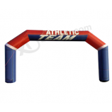 Arco cuadrado inflable personalizado barato para maratón