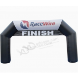 Venta caliente impresión personalizada deportes arco de carrera inflable