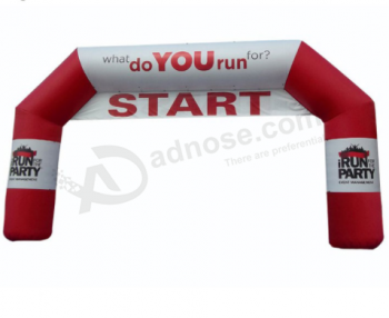 Custom logo inflatable entrance start line advertising arch