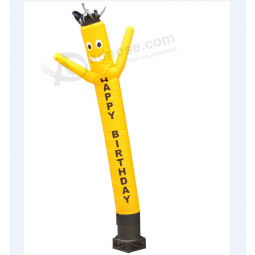 Event logo printing one leg Inflatable giant air dancer