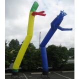 Custom make outdoor big flying man inflatable sky air dancer