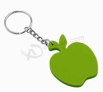 Cheap custom rubber 3D keychain with brand logo