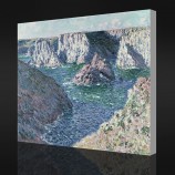 いいえ-Yxp 006クロードモネ-Belle-Îleの岩(1886)印象派の油絵が販売のために印刷された