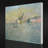 いいえ-Yxp 011クロードモネ-San giorggio maggiore(1908)リビングルームインテリアのために印象派の油絵が印刷されています