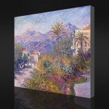 いいえ-Yxp 020クロードモネ-Bordigheraのstrada romada(1884)家のための印象派の油絵の装飾壁アート