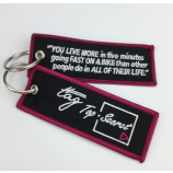 All'ingrosso ricami catena chiave moto personalizzata