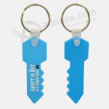 Schlüsselform kettet Silikonkeychain für Förderung