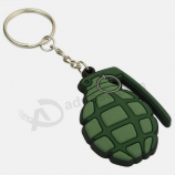 подарок промотирования резиновый ключевой тег кремния 3d keychain