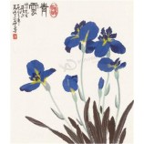 B030 yulanマグノリアの花や鳥の墨塗りの背景の壁の装飾