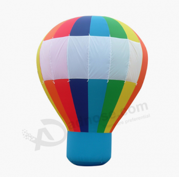 Preço de fábrica publicidade inflável balão de ar quente chão