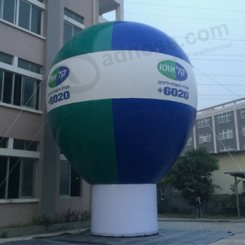 Globo inflable de la publicidad inflable del neumático de la publicidad del globo de tierra