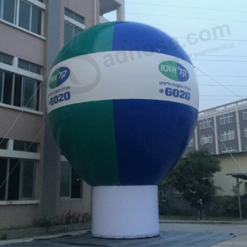 Pallone pubblicitario gonfiabile gonfiabile della gomma di pubblicità del pallone a terra