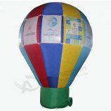 Giant advertising inflatable ground balloon for commercial display