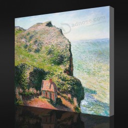 안돼-Yxp 035 클로드 모네-세관(1882)인상파 유화 벽 배경 홈 장식 벽화입니다