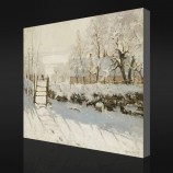 いいえ-Yxp 046クロードモネ-カサ(1869)リビングルームの装飾のための印象派の油絵のアートワーク