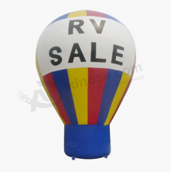 Novo design inflável publicidade voando balão de hélio