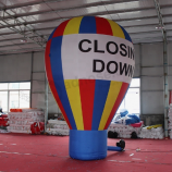 流行的充气天空气球定制标志地面气球